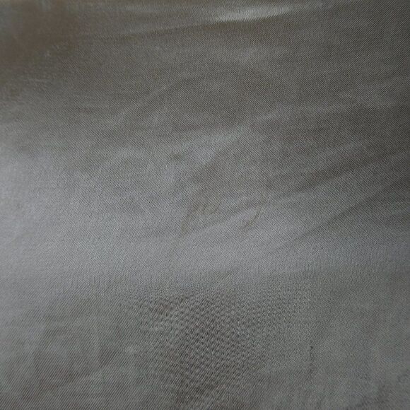 Theory Rikyo Ruffle Blouse Sleeveless Satin Silky Cream Tan Peplum Skirted Small - Picture 10 of 11